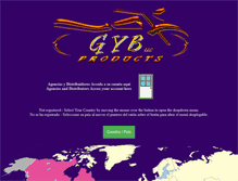 Tablet Screenshot of gybproducts.com